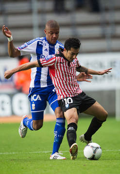 Mikael Dyrestam, IFK Göteborg. Jiloan Hamad, Malmö FF