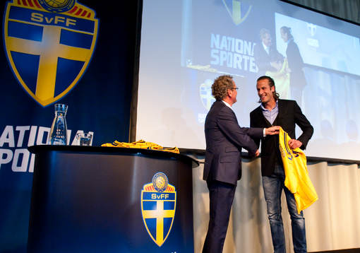Bläddra bland fler bilder av Fotboll, Svenska Fotbollförbundet, EM-truppen