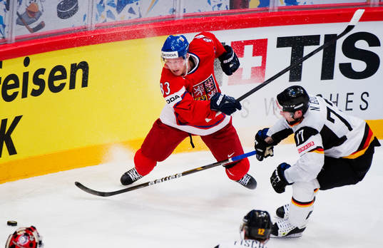Ales Hemsky, Tjeckien, och Nikolai Goc, Tyskland