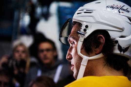 Alexander Ovechkin tränade oväntat