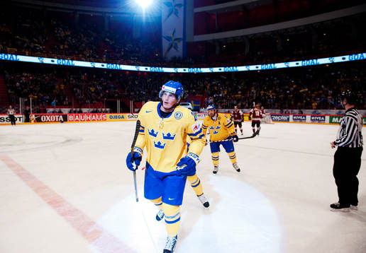 Loui Eriksson, Sverige, jubel