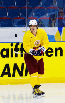 Alexander Ovechkin tränade oväntat