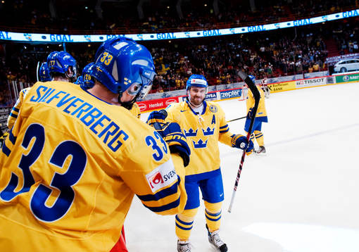 Henrik Zetterberg, Sverige, jubel