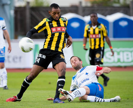 René Makondele, Häcken. Mathias Florén, IFK Norrköping