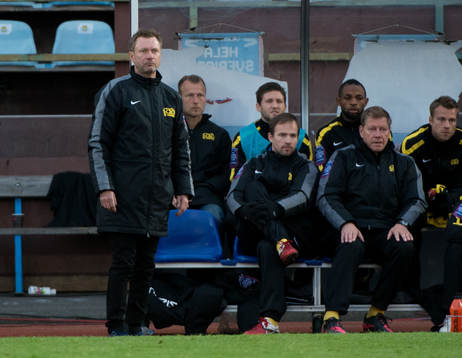 Peter Gerhardsson, tränare Häcken