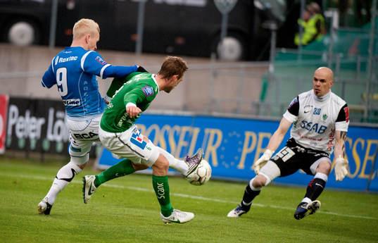 Mattias Adelstam, Trelleborg gör 1-0 bakom Gerhard