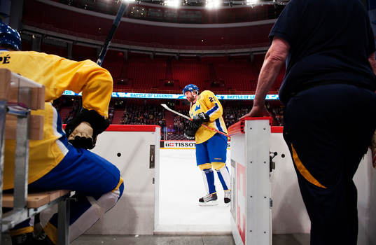 Bläddra bland fler bilder av Ishockey, veteranmatch, Tre Kronor Legends - Ryssland