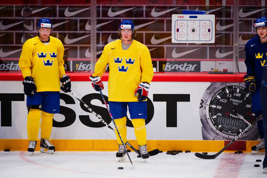 Patric Hörnqvist, Nicklas Bäckström och Jakob Silfverberg