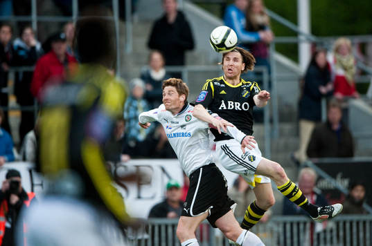 Magnus Wikström, Örebro och Nils-Eric Johansson, AIK i