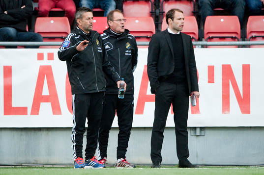 AIKs tränartrio, Nebojsa Novakovic, Christer Swärd och