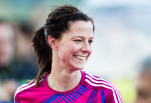 Lotta Schelin, Olympique Lyonnais, jubel