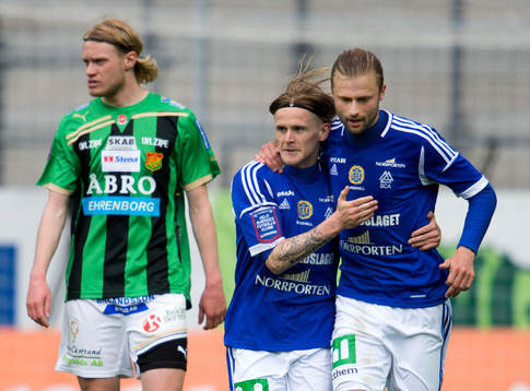 Ari Freyr Skúlason, GIF Sundsvall. gör 0-2 på straff,