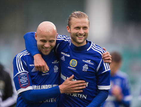 Stefan Ålander, Fredric Jonson, GIF Sundsvall, jubel