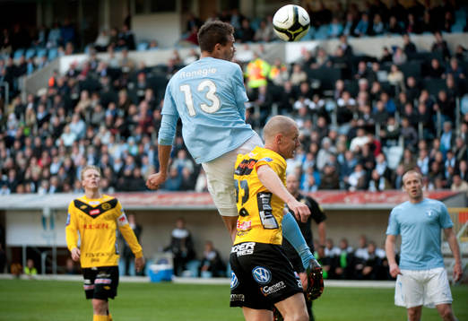 Mathias Ranégie, Malmö nickar in 1-0