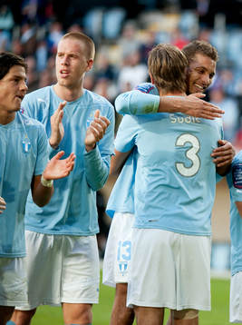Mathias Ranégie, Malmö. Pontus Jansson, Malmö. Jubel