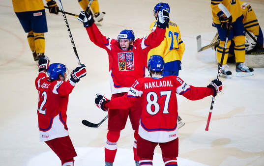 Petr Nedved, Tjeckien, jubel