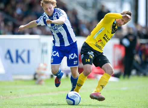 Joel Allansson, Göteborg och Daniel Nicklasson, Mjällby
