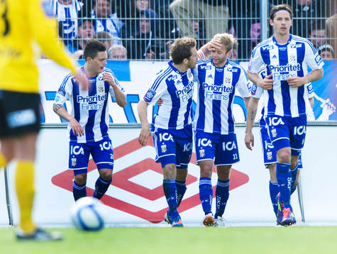 1-1 Robin Söder, Göteborg, jubel