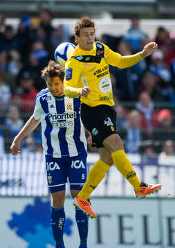 Erton Fejzullahu, Mjällby och Philip Haglund, Göteborg