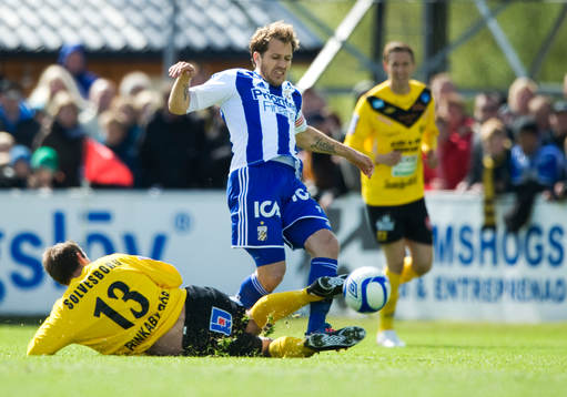 Daniel Nilsson, Mjällby stoppar Tobias Hysén, Göteborg