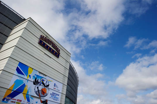 Hartwall Arena i Helsingfors, spelplats för ishockey-VM