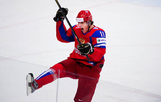 Yevgeni Malkin, Ryssland, jubel