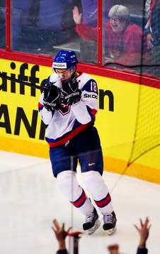 Miroslav Satan, Slovakien, jubel