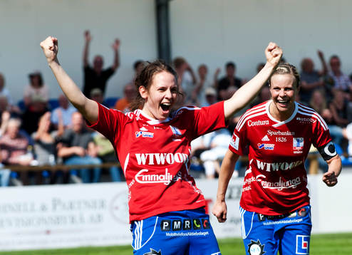 Johanna Andersson, jubel, Vittsjö
