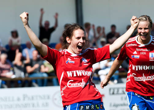 Johanna Andersson, jubel, Vittsjö