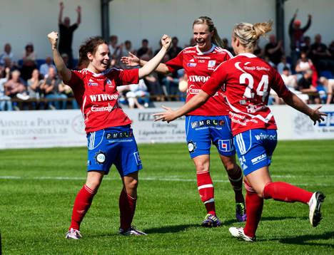 Johanna Andersson, jubel, Vittsjö