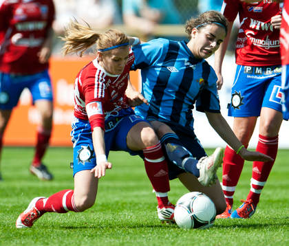 Renée Slegers, Djurgården, Vlora Bajraktaraj, Vittsjö