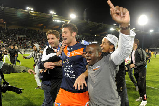 OLIVIER GIROUD, Montpellier (Jubel, Mästare)