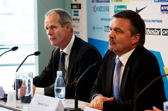 Christer Englund, ordförande Ishockeyförbundet och