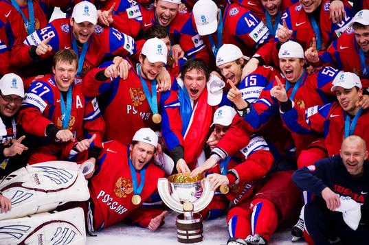 Ryssland vann guld i ishockey-VM 2012 med en avslutande