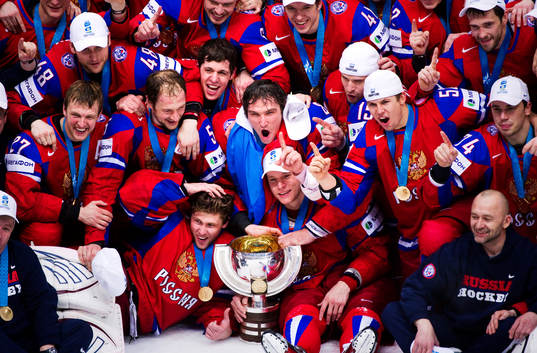 Ryssland vann guld i ishockey-VM 2012 med en avslutande