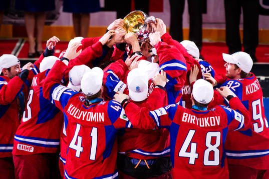 Ryssland vann guld i ishockey-VM 2012 med en avslutande