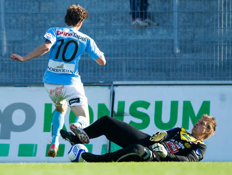Friläge, Jakob Orlov, Gefle, Mattias Asper, målvakt