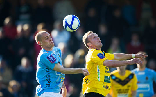 David Fällman, Gefle, och Marcus Ekenberg, Mjällby
