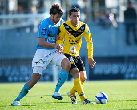 Mikael Dahlberg, Gefle och Erton Fejzullahu, Mjällby