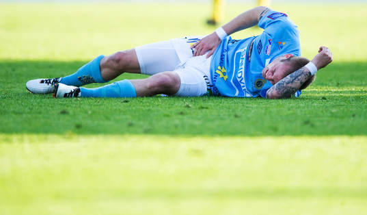 Alexander Faltsetas, Gefle, skada