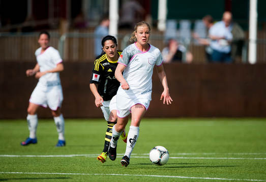 Katrin Schmidt, Malmö och Susan Varli, AIK