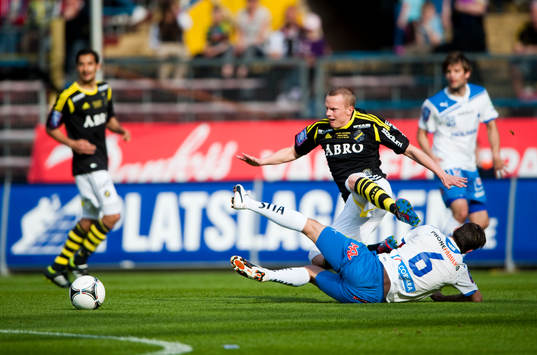 Daniel Gustavsson, AIK och Mathias Florén, Norrköping