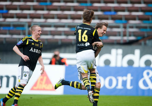 Viktor Lundberg, AIK jubel