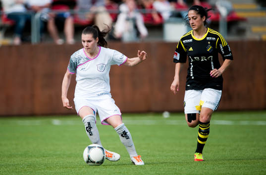 Ramona Bachmann, Malmö och Susan Varli, AIK