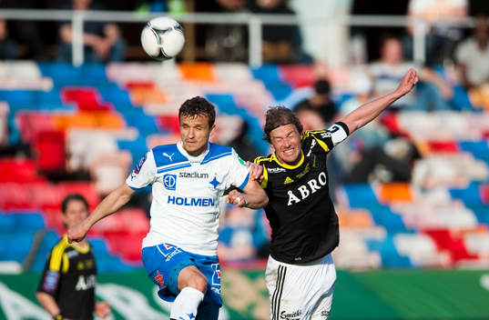 Shpetim Hasani, Norrköping och Daniel Tjernström, AIK