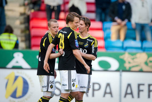 Daniel Gustavsson, Viktor Lundberg och Martin Lorentzson,