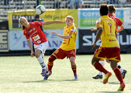 Kosovare Asllani, Kristianstad och Annica Svensson, Tyresö