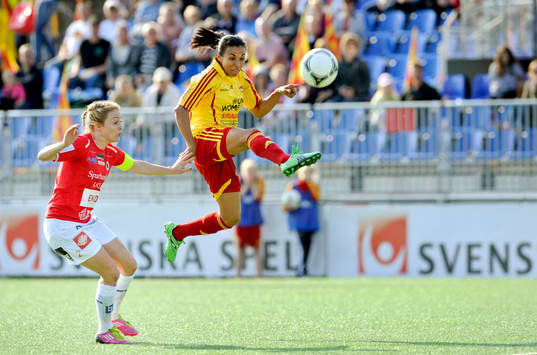 Marta, Tyresö och en spelare i Kristianstad