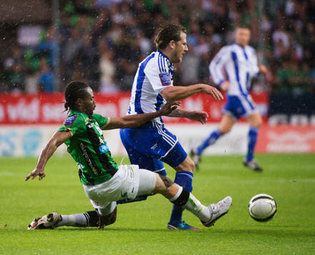 Richard Ntomba Ekunde, GAIS. Tobias Hysén, IFK Göteborg