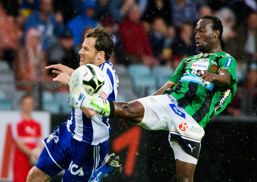 Tobias Hysén, IFK Göteborg. Reuben Ayarna, GAIS